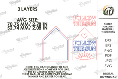 Summer Tiered Tray Decor Laser Cut. Summer quotes SVG Product Image 2