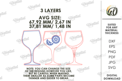 Summer Tiered Tray Decor Laser Cut. Summer design SVG Product Image 4