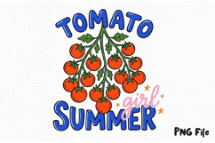 Summer Tomato Hand Drawn PNG Product Image 1