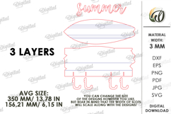 Summer Towel Racks Bundle Laser Cut. Summer Wall Hanging SVG Product Image 13