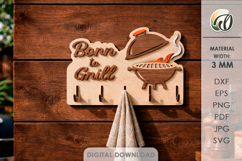 3D Towel Racks Bundle Laser Cut. Summer towel hanger SVG Product Image 6