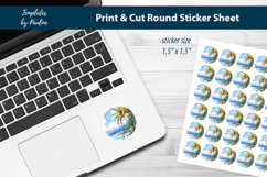 Summer Travel Digital Sticker