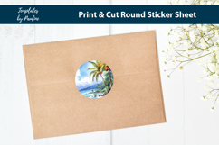 Summer Travel Digital Sticker