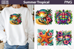 Summer Tropical Beach Cli Product Image 1