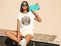 Beach Bum sublimation - retro sublimation - summer t-shirt Product Image 3
