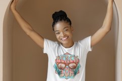 Beach Bum sublimation - retro sublimation - summer t-shirt Product Image 2