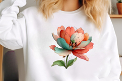 Summer Tulip Flower Clipart Product Image 2