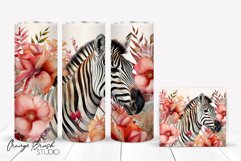 Summer Tumbler Sublimation Design Tropical Tumbler Wrap