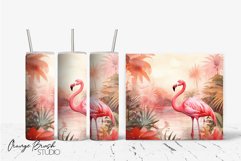 Summer Tumbler Wrap Bundle 6 PNG Sublumation Design
