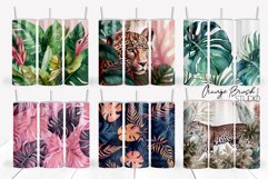 Summer Tumbler Wrap Bundle 6 PNG Sublumation Designs