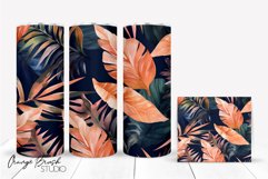 Summer Tumbler Wrap Tropical Tumbler Sublimation Design