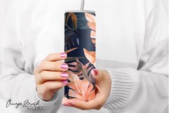 Summer Tumbler Wrap Tropical Tumbler Sublimation Design