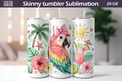 Summer Tumbler Wraps Bundle | Beach Ocean Animals Seamless Product Image 10