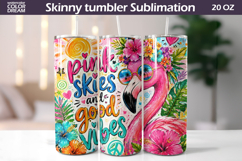 Boho Summer Tumbler Bundle | Beach Tumbler Wrap Product Image 6