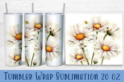 Wildflowers Tumbler Wrap | 20 oz. Straight Skinny Design Product Image 1