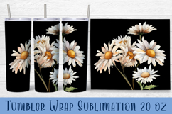 Wildflowers Tumbler Wrap | 20 oz. Straight Skinny Design Product Image 1