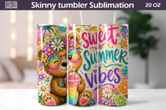 Boho Summer Tumbler Bundle | Beach Tumbler Wrap Product Image 8