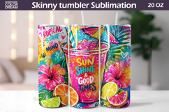Boho Summer Tumbler Bundle | Beach Tumbler Wrap Product Image 18