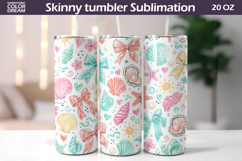Boho Summer Tumbler Bundle | Beach Tumbler Wrap Product Image 26