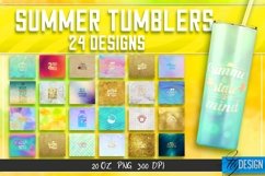 Summer Quotes Tumblers| 20 Oz Tumbler| Tumbler Wrap vol.1 Product Image 1