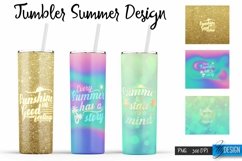 Summer Quotes Tumblers| 20 Oz Tumbler| Tumbler Wrap vol.1 Product Image 2
