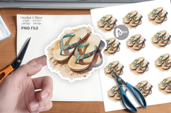 Summer Vacation Sticker Product Image 1