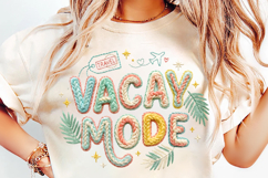 vacay mode png, tropical vacation design, summer travel shirt, beach trip sublimation, cruise shirt graphic, island holiday art, vacation t shirt png, tropical summer png, print on demand png, transparent png