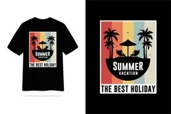 Summer vacation the best holiday, eps, png, ai Product Image 2