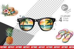 Summer Vacation Clipart Product Image 1