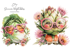 Summer Vegetables Clipart Product Image 1