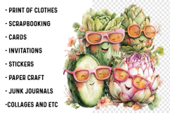 Summer Vegetables Clipart Product Image 2