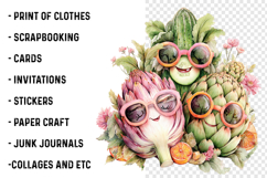 Summer Vegetables Clipart Product Image 2