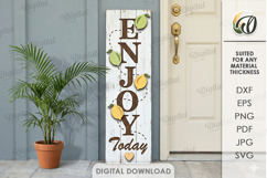 3D Summer Vertical Door Signs Bundle Laser Cut Product Image 7