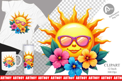 Summer Vibes Clipart Product Image 1