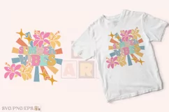 Summer Vibes SVG, Retro Summer PNG T-shirt Design Product Image 2