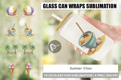 Glass Can Summer Vibes Product Image 1
