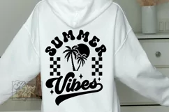 Summer Vibes SVG - Retro Summer SVG - Sunshine - Vacation Product Image 2