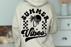 Summer Vibes SVG - Retro Summer SVG - Sunshine - Vacation Product Image 3