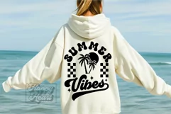 Summer Vibes SVG - Retro Summer SVG - Sunshine - Vacation Product Image 1