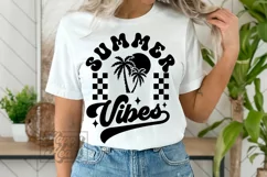 Summer Vibes SVG - Retro Summer SVG - Sunshine - Vacation Product Image 4