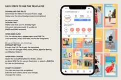 Summer Vibes Instagram Templates | CANVA-PS-AI Product Image 10
