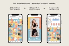 Summer Vibes Instagram Templates | CANVA-PS-AI Product Image 3