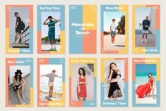 Summer Vibes Instagram Templates | CANVA-PS-AI Product Image 5