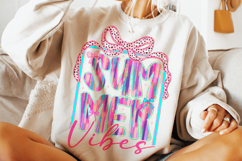 Summer Vibes PNG, Coquette Bow PNG, Summer PNG, Beach PNG Product Image 2