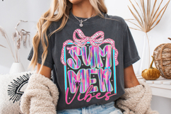 Summer Vibes PNG, Coquette Bow PNG, Summer PNG, Beach PNG Product Image 3