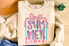 Summer Vibes PNG, Coquette Bow PNG, Summer PNG, Beach PNG Product Image 4