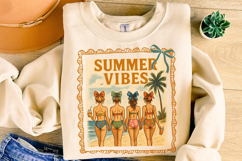 Summer Vibes PNG, Coquette Summer PNG, Beach, Girls Summer Product Image 3