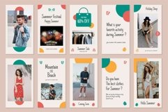 Summer Vibes Aesthetic Instagram Templates | CANVA-PS-AI Product Image 5