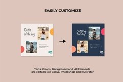 Summer Vibes Aesthetic Instagram Templates | CANVA-PS-AI Product Image 6