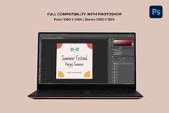Summer Vibes Aesthetic Instagram Templates | CANVA-PS-AI Product Image 8